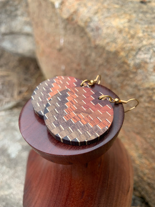 Unique Mother's Day Gift Solution: Handcrafted Wooden Earrings from Sjarel Handmade Jewellery