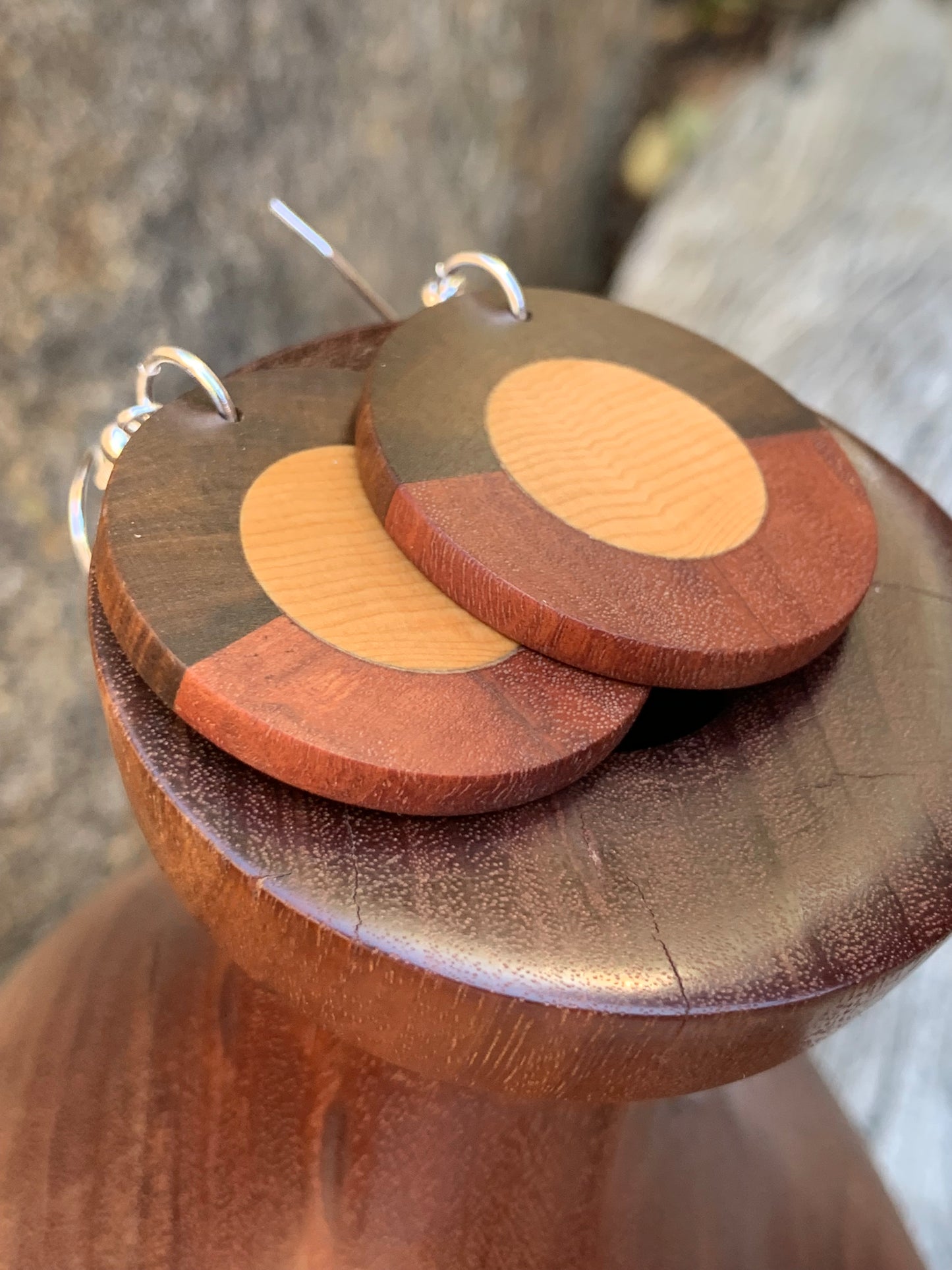 Spirit of Country Wooden Earrings