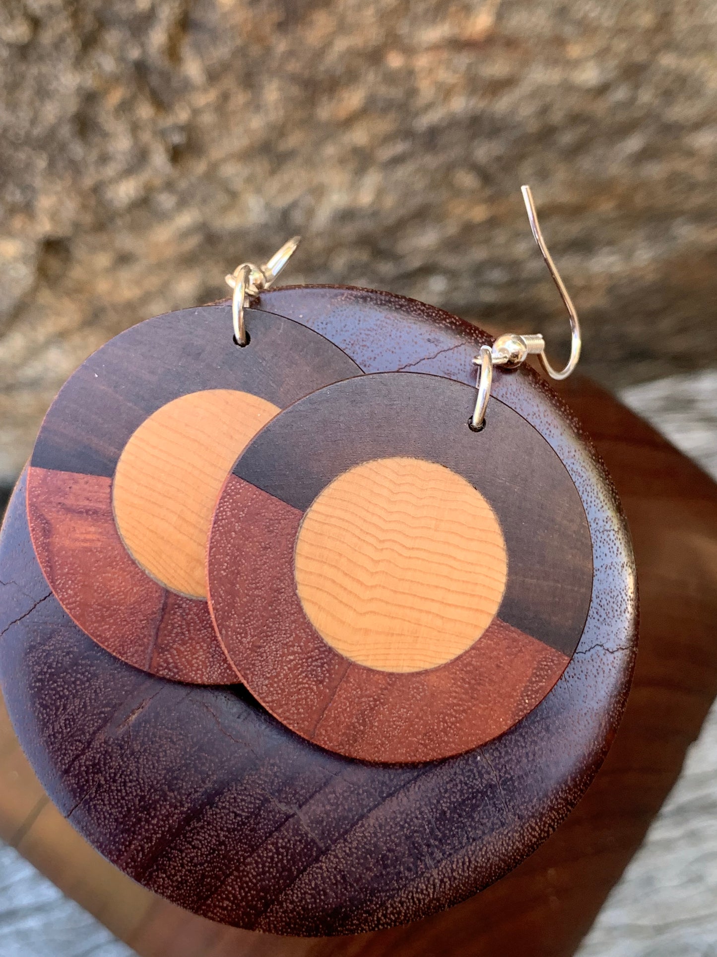 Spirit of Country Wooden Earrings
