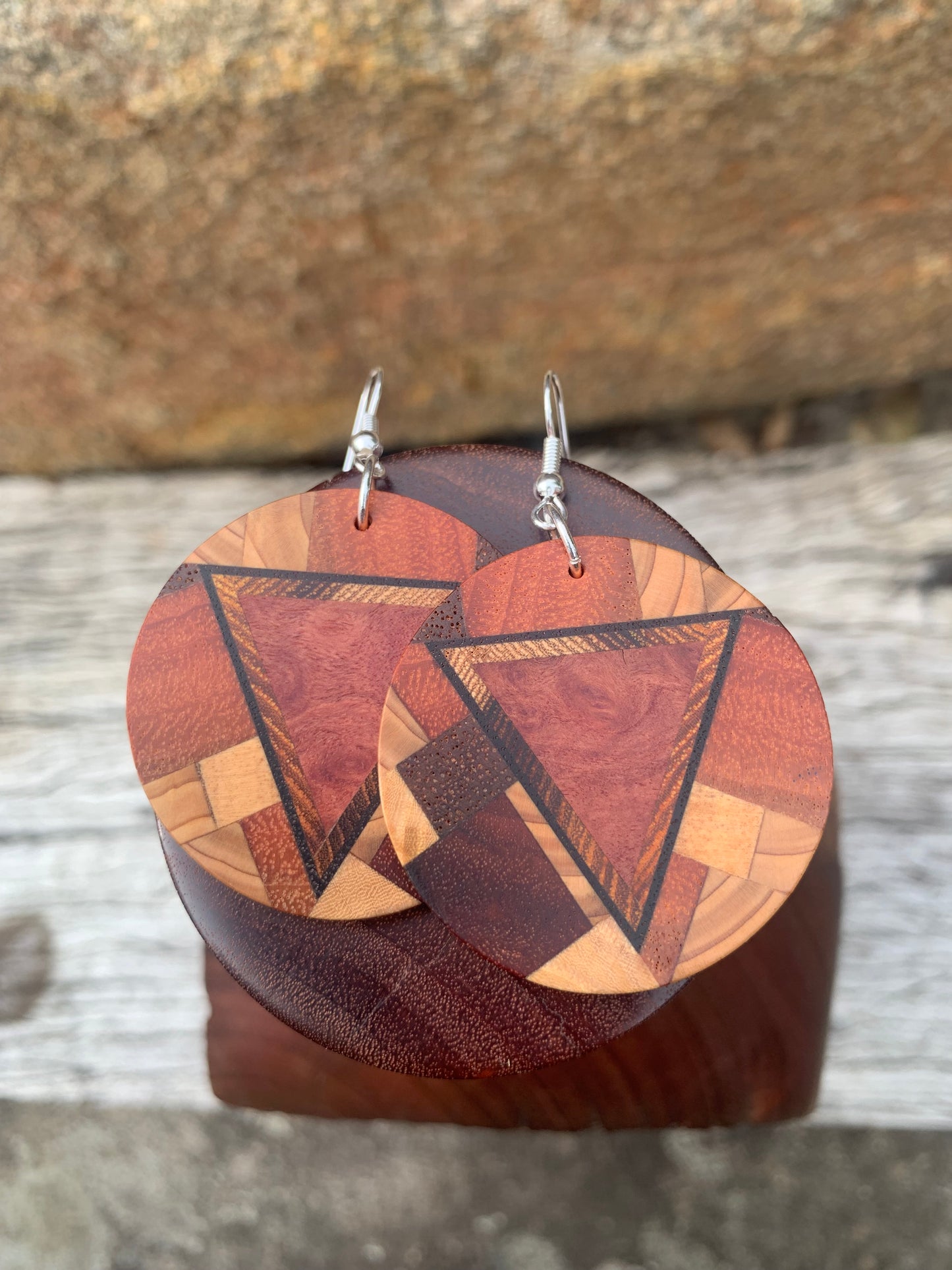 Tribute Wooden Earrings