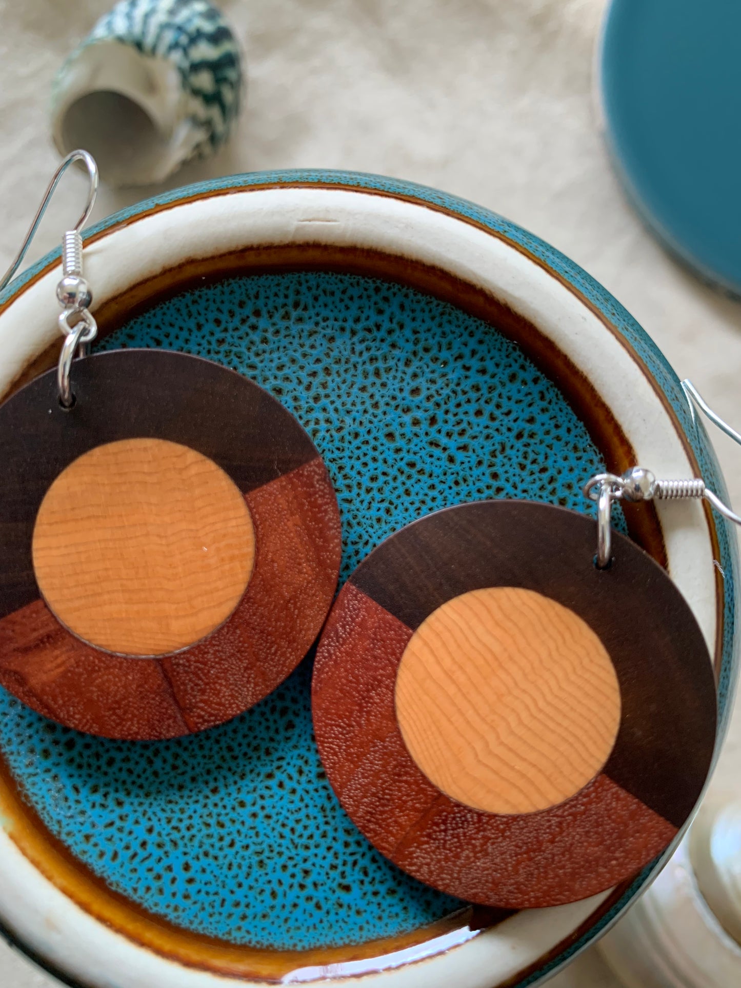 Spirit of Country Wooden Earrings