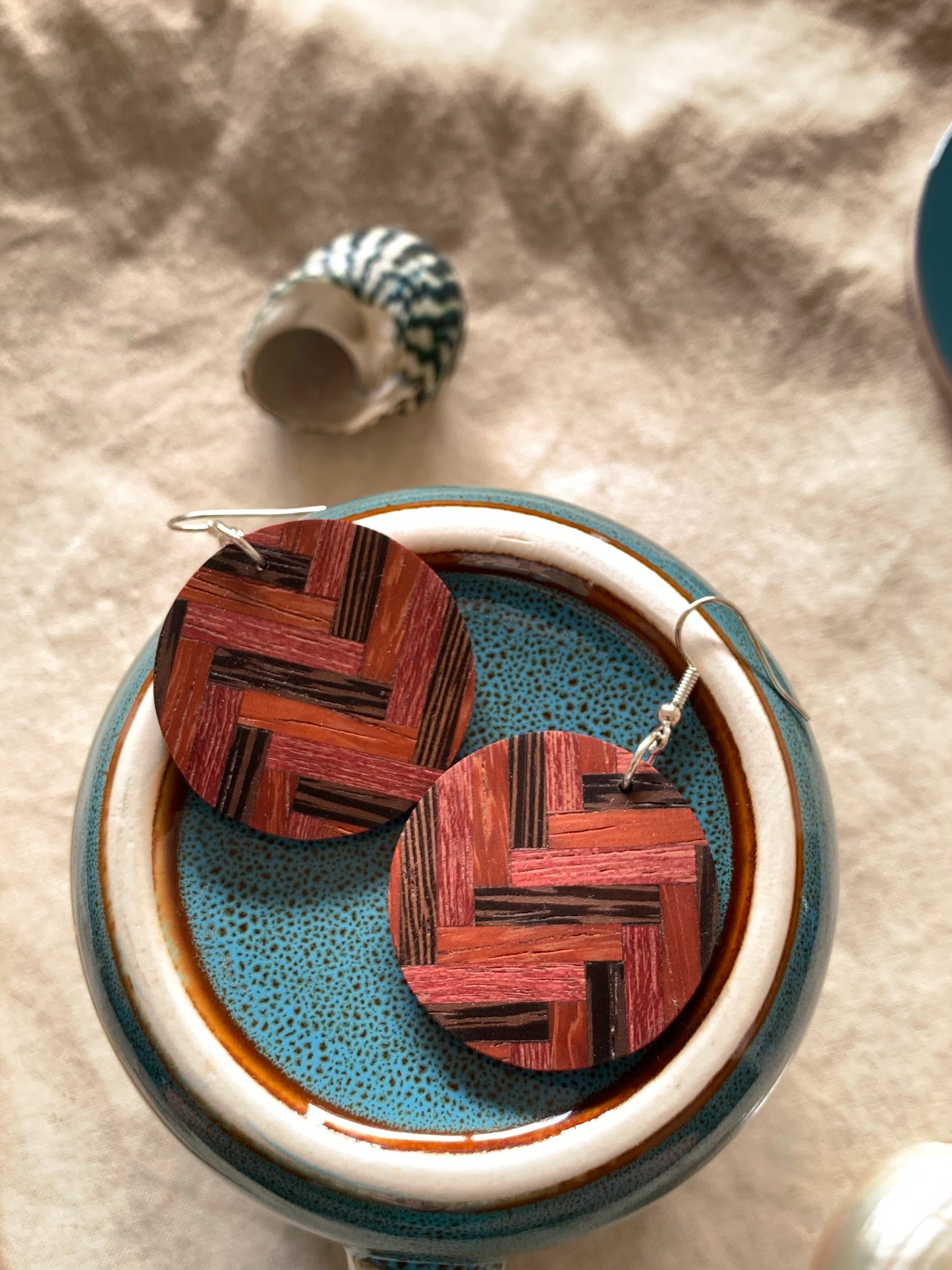 Opus Spicatum Wooden Earrings
