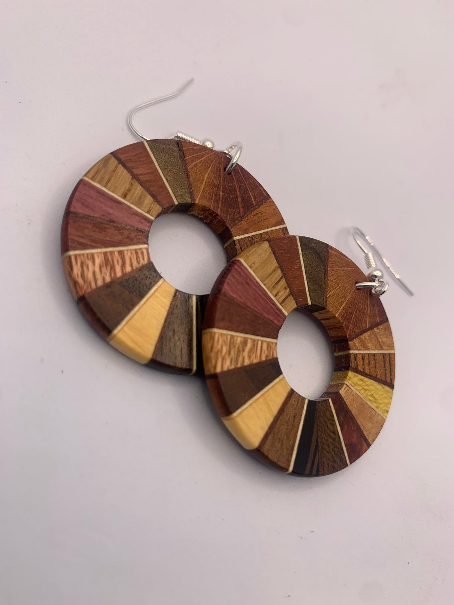 "19 Shades of Wood" Wooden Earrings