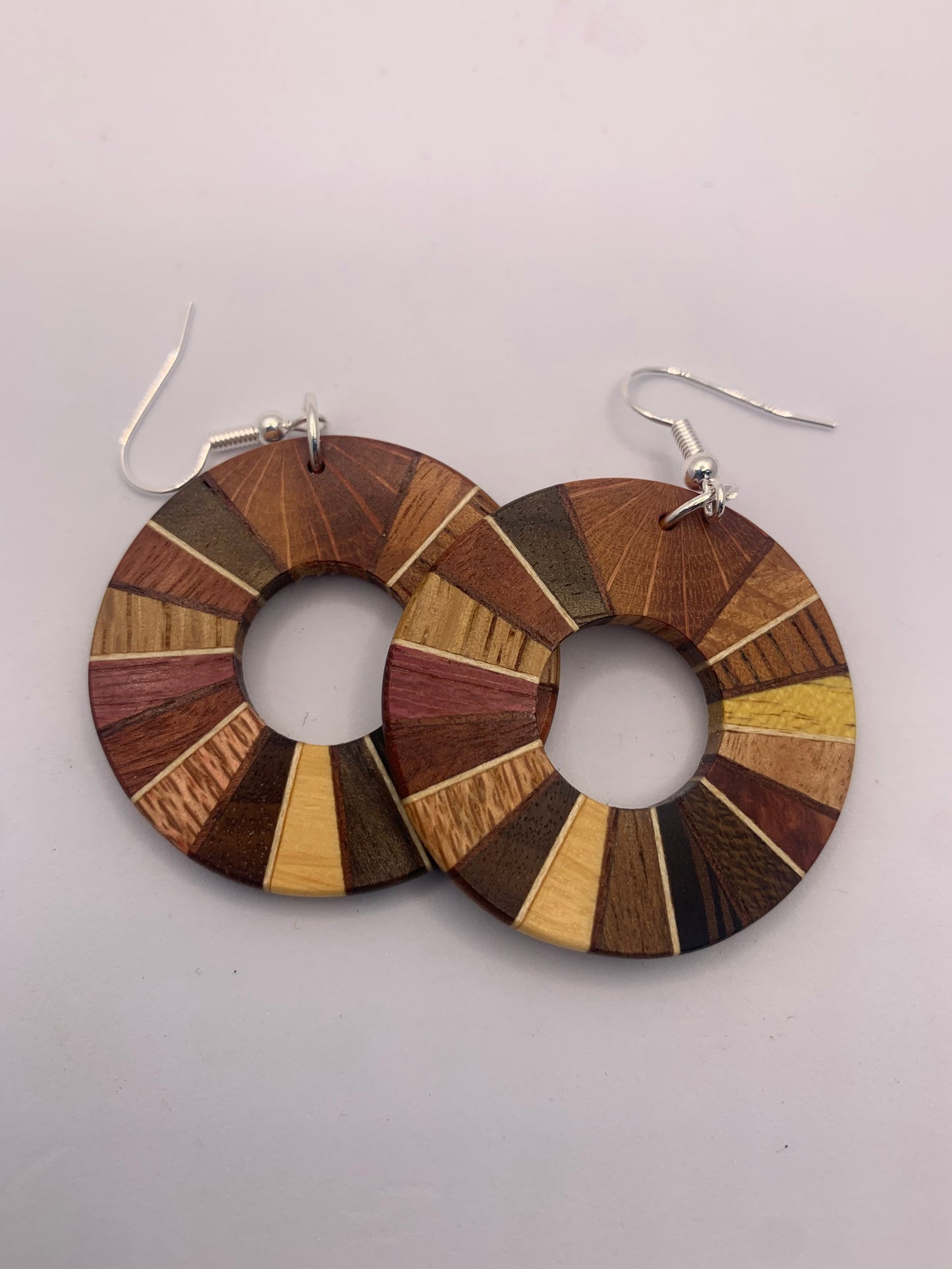 "19 Shades of Wood" Wooden Earrings