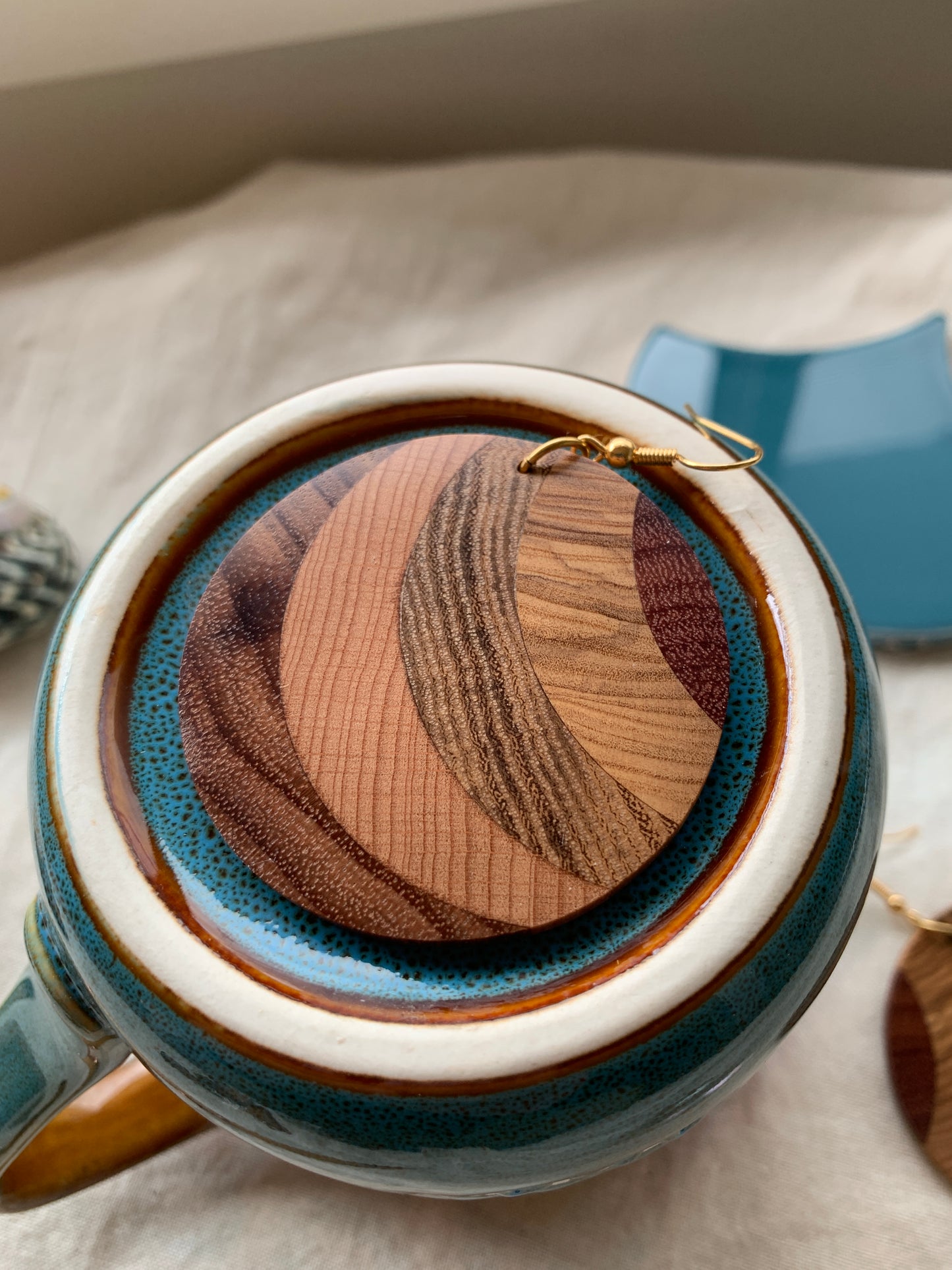 "Raggio" Wooden Earrings