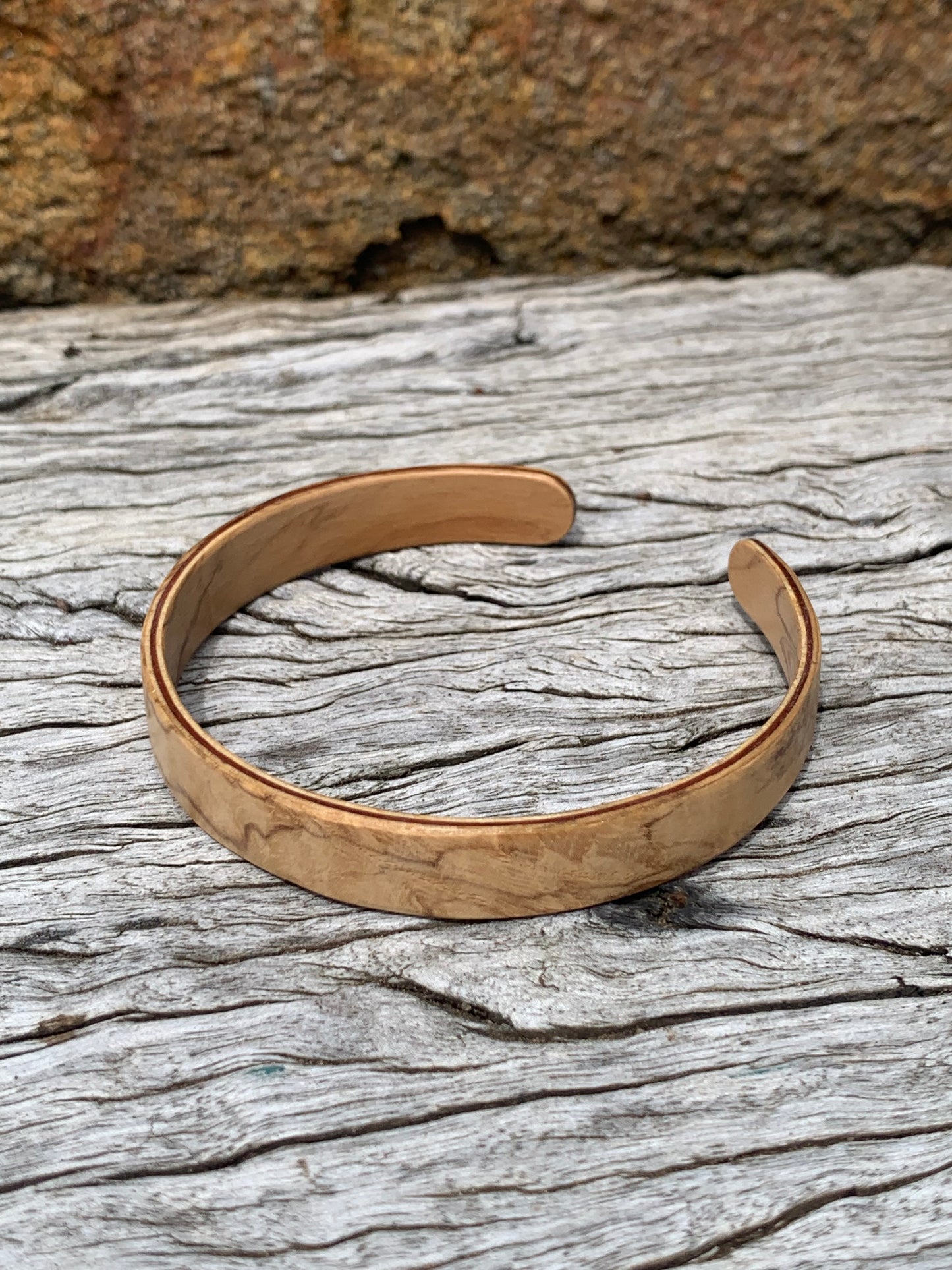 Olive Ash Wooden Bangle
