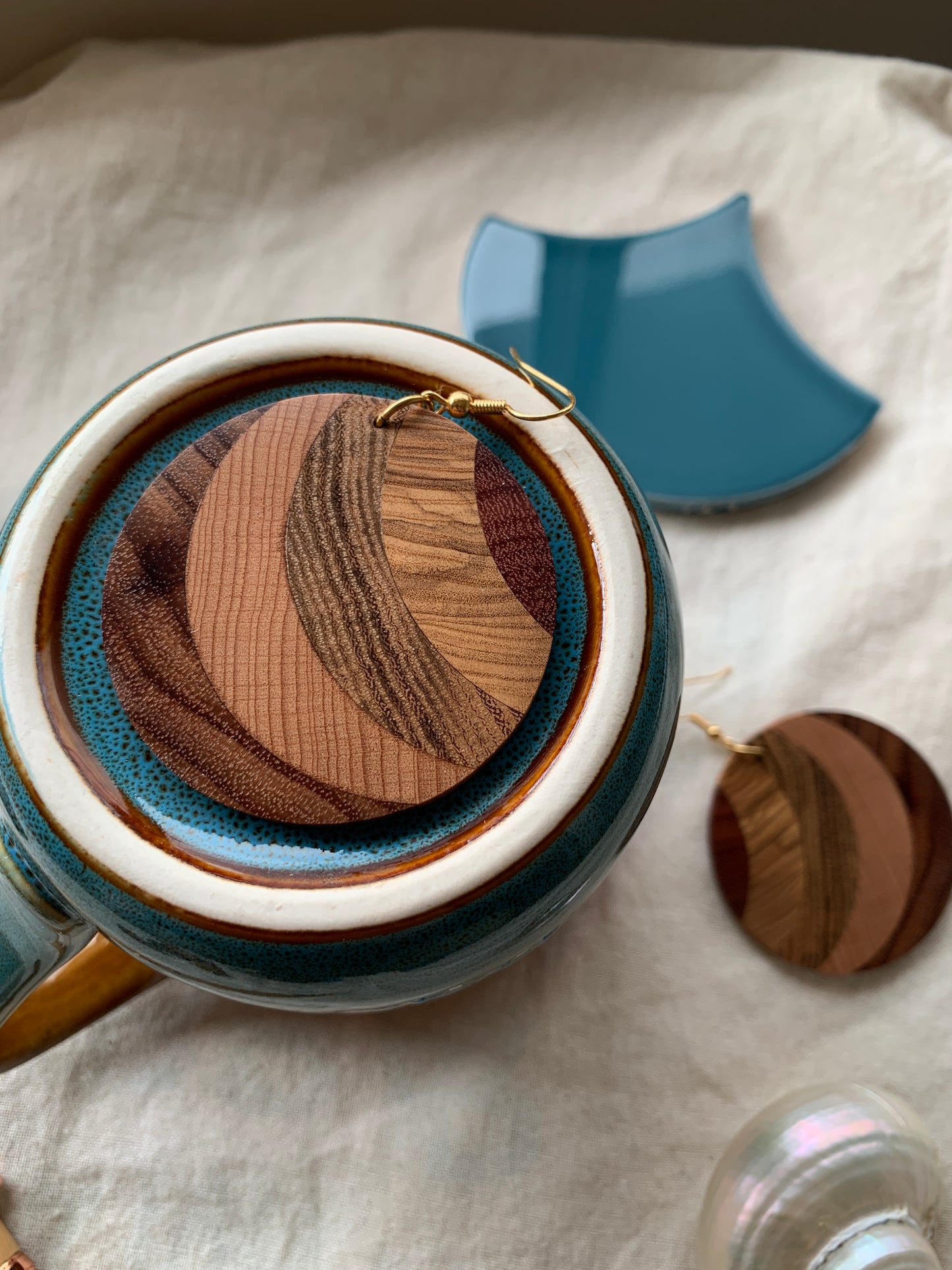 "Raggio" Wooden Earrings