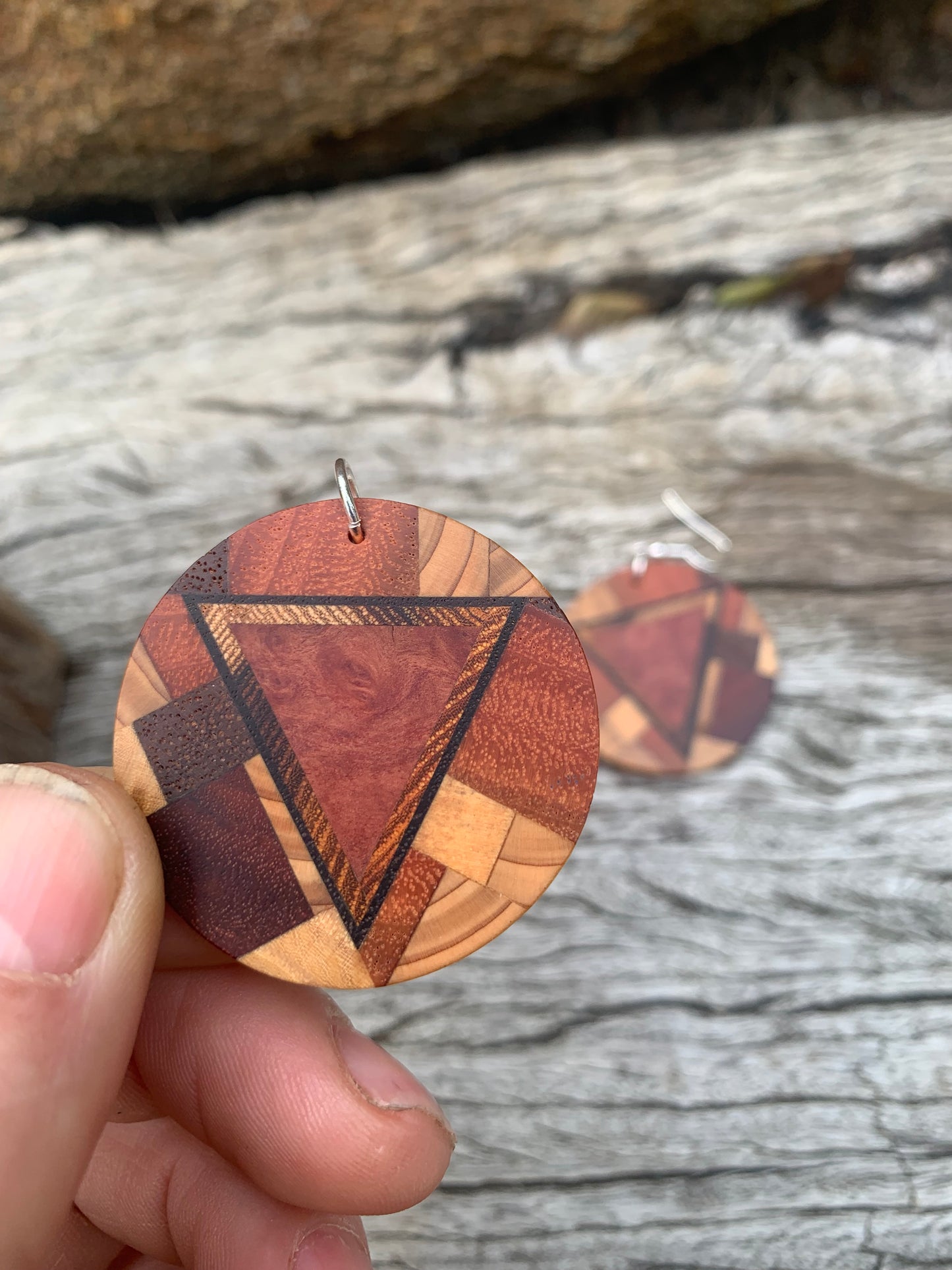 Tribute Wooden Earrings