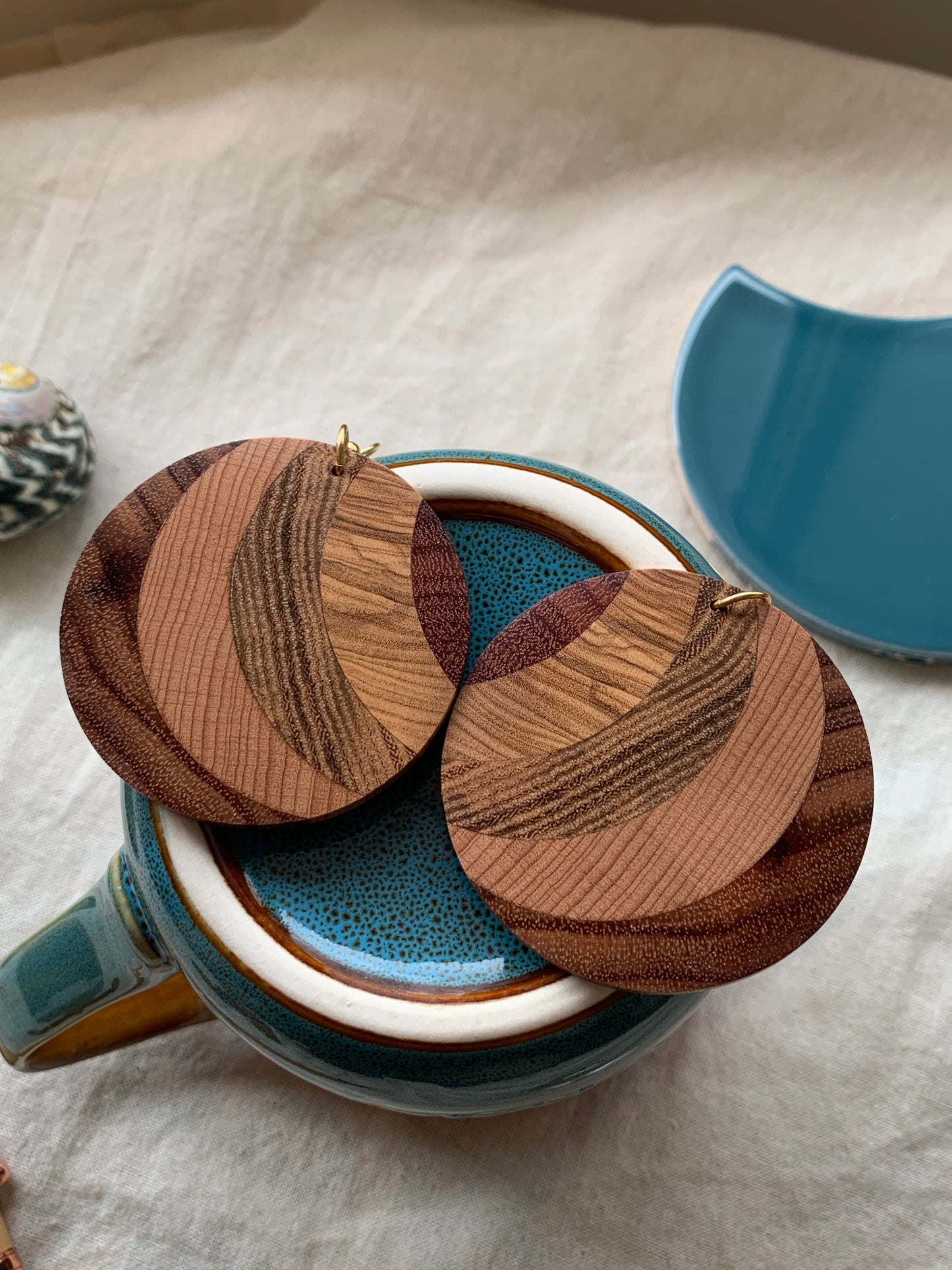"Raggio" Wooden Earrings