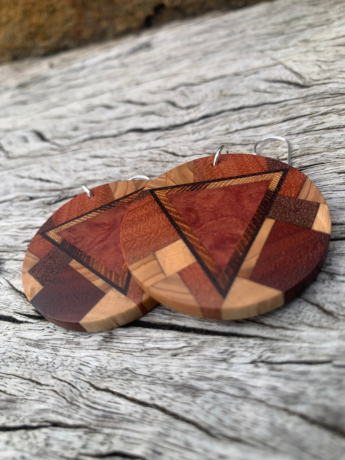 Tribute Wooden Earrings