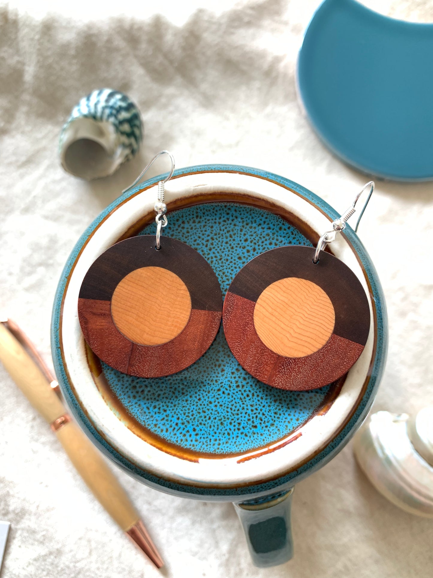 Spirit of Country Wooden Earrings