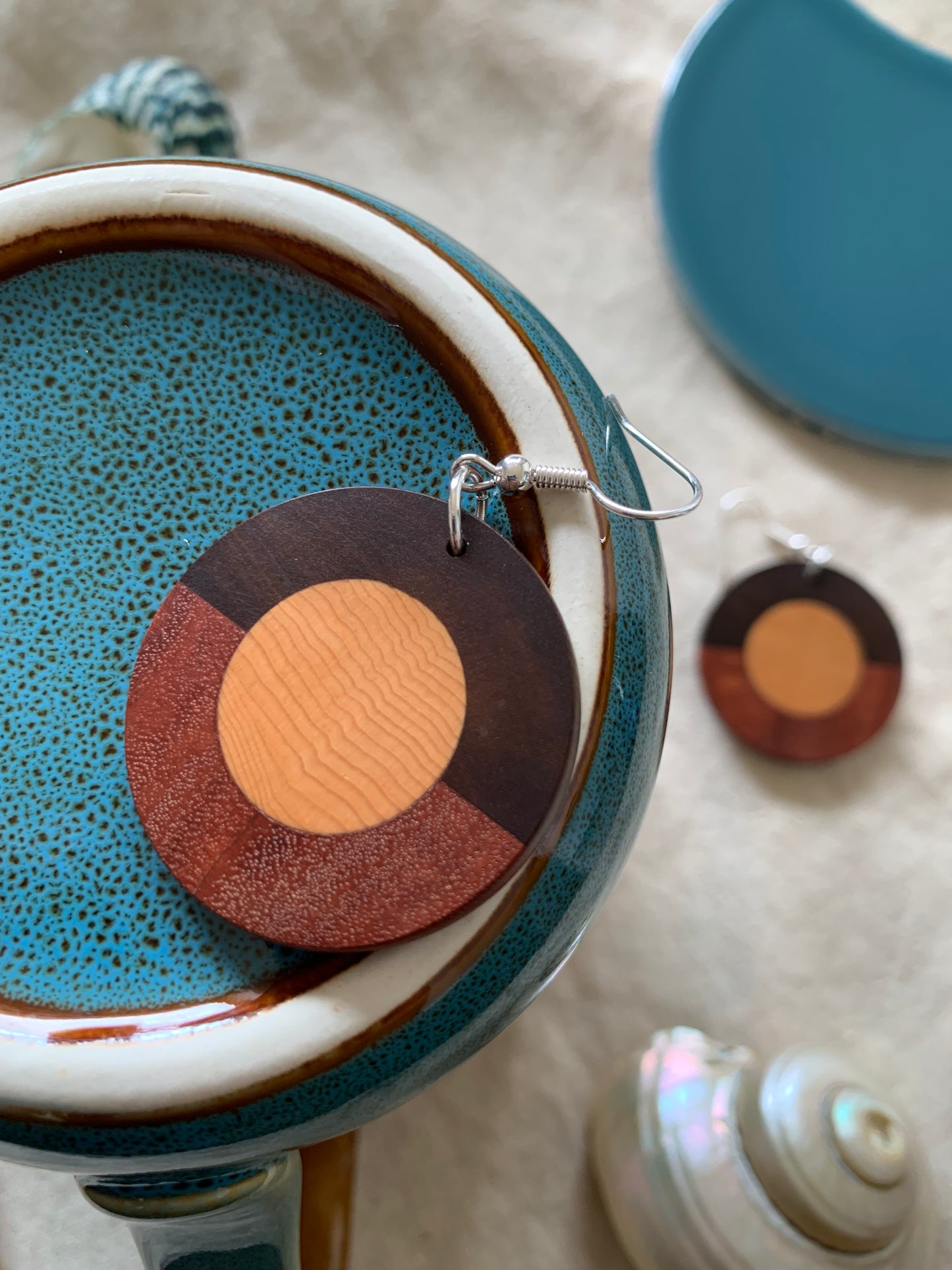 Spirit of Country Wooden Earrings