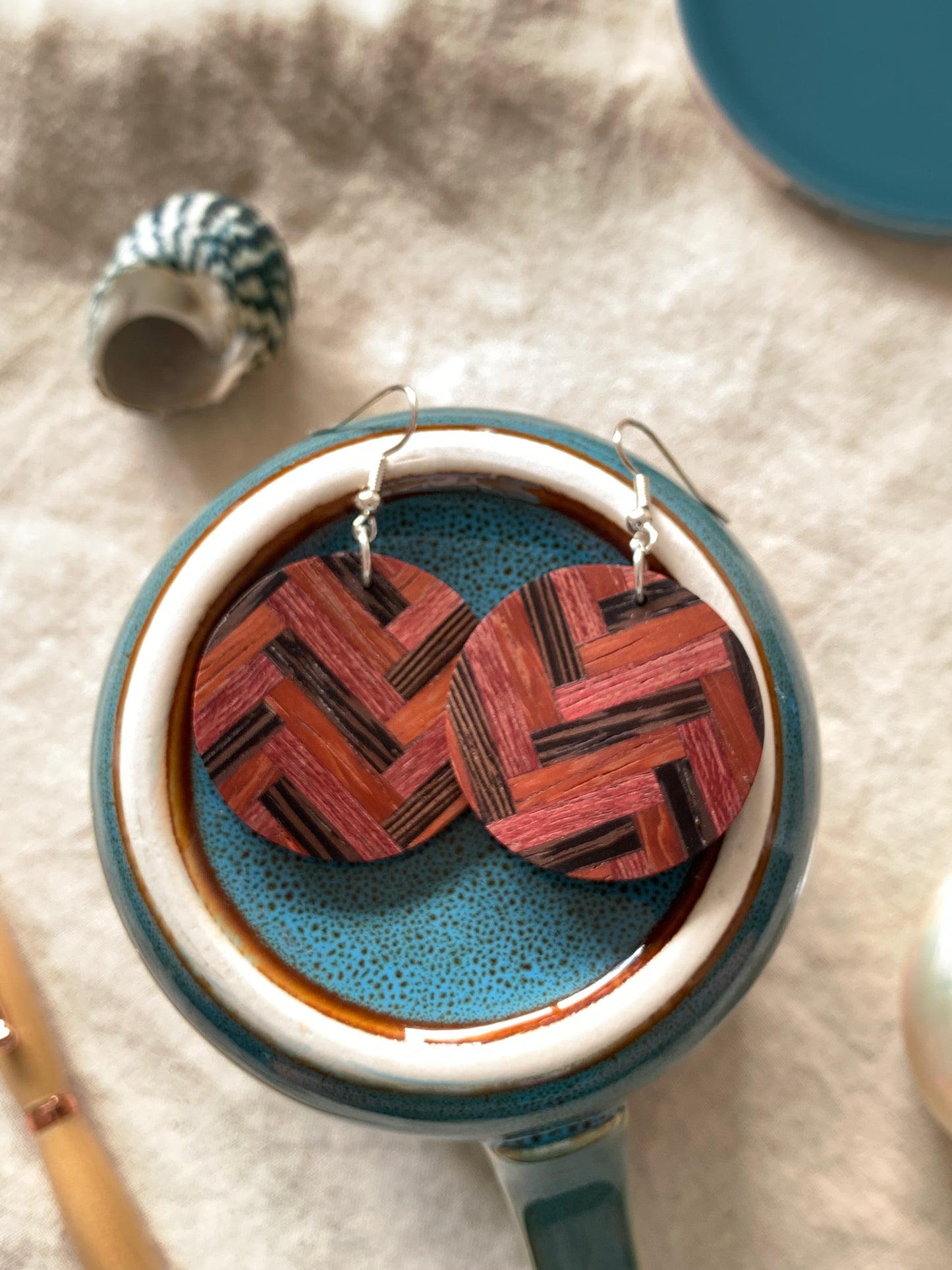 Opus Spicatum Wooden Earrings