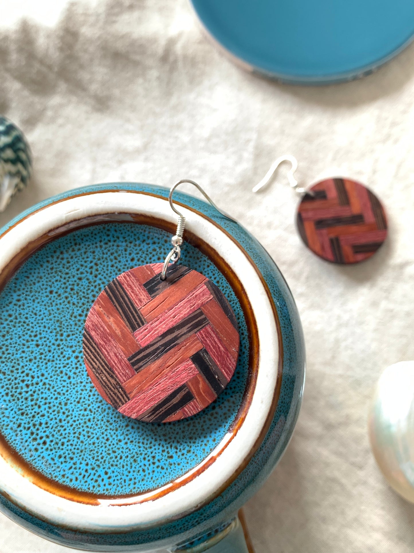 Opus Spicatum Wooden Earrings