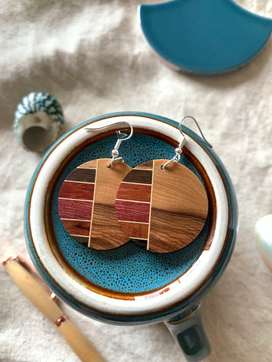 Dune Dream Wooden Earrings