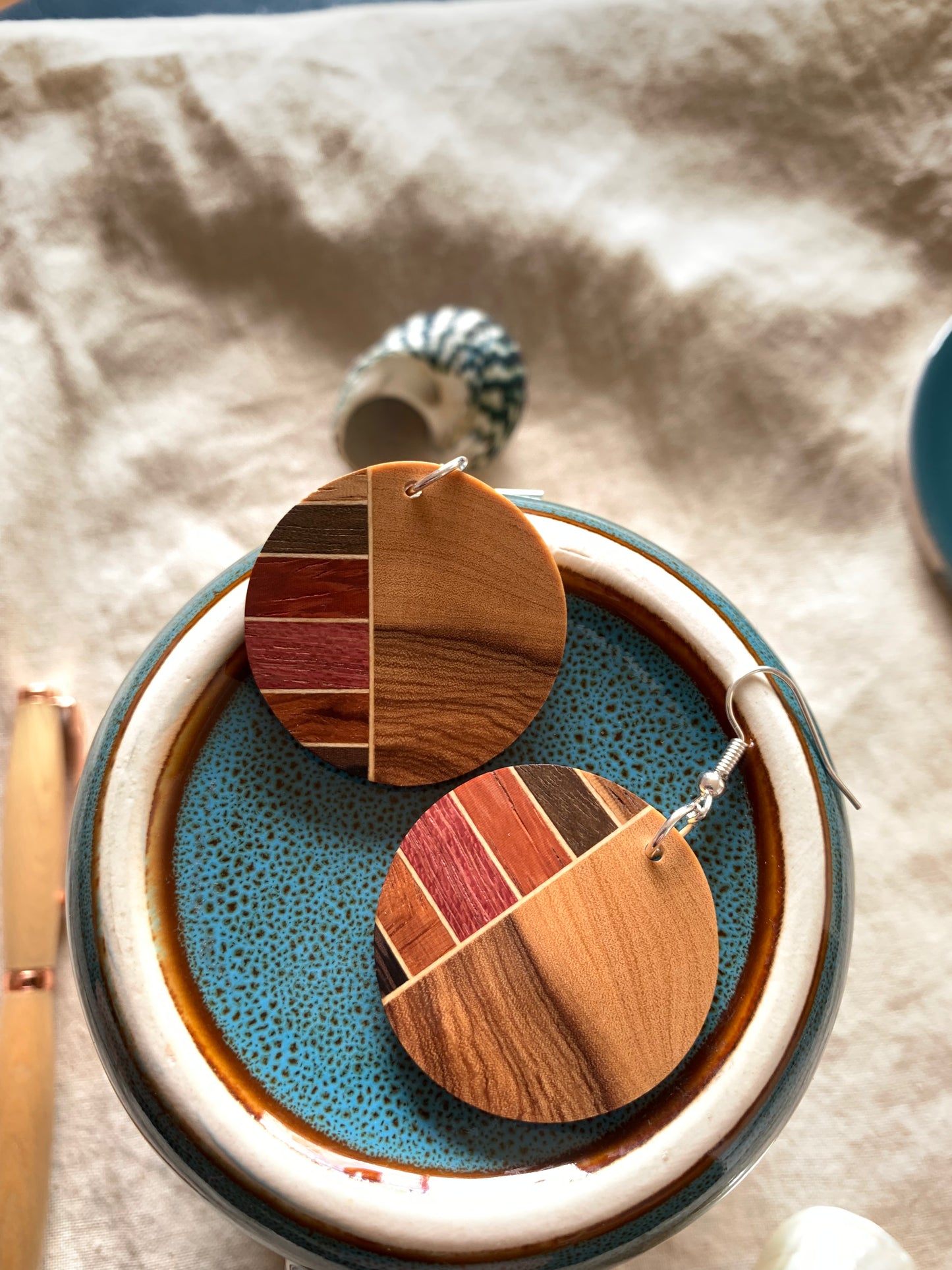 Dune Dream Wooden Earrings