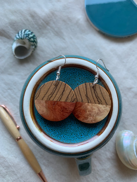 Outback Cascade Wooden Earrings
