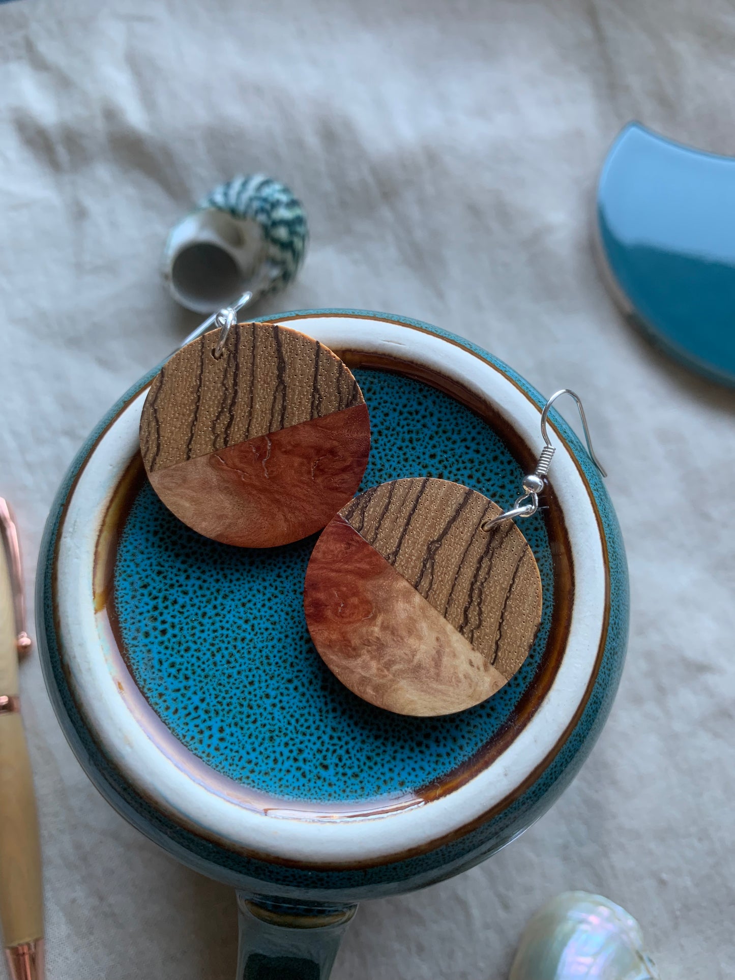 Outback Cascade Wooden Earrings