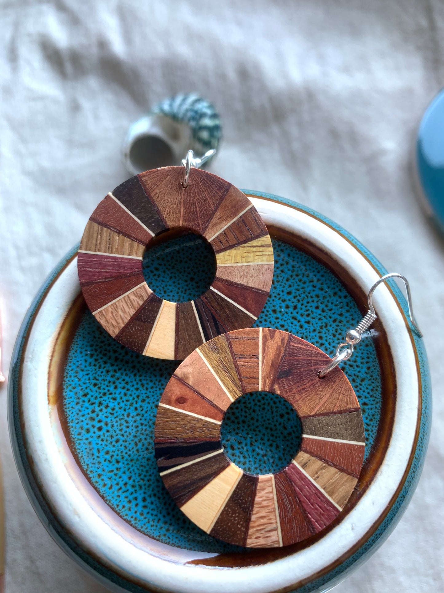"19 Shades of Wood" Wooden Earrings