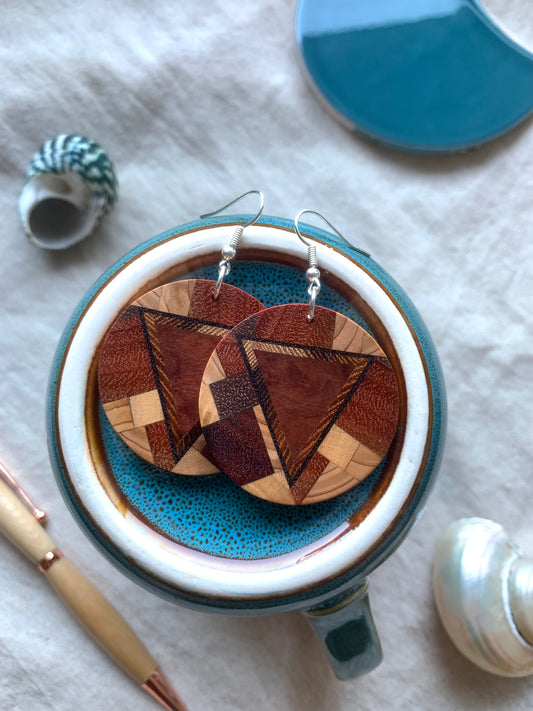 Tribute Wooden Earrings