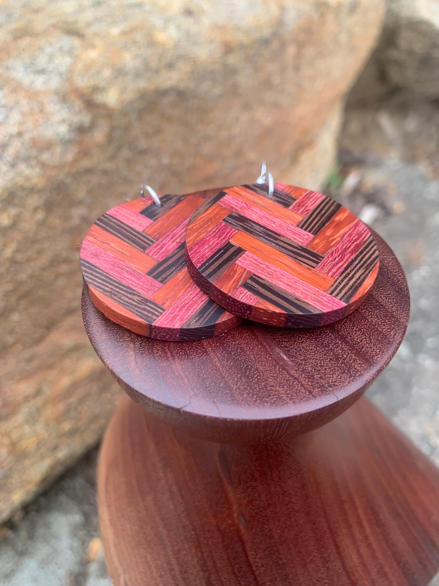 Opus Spicatum Wooden Earrings