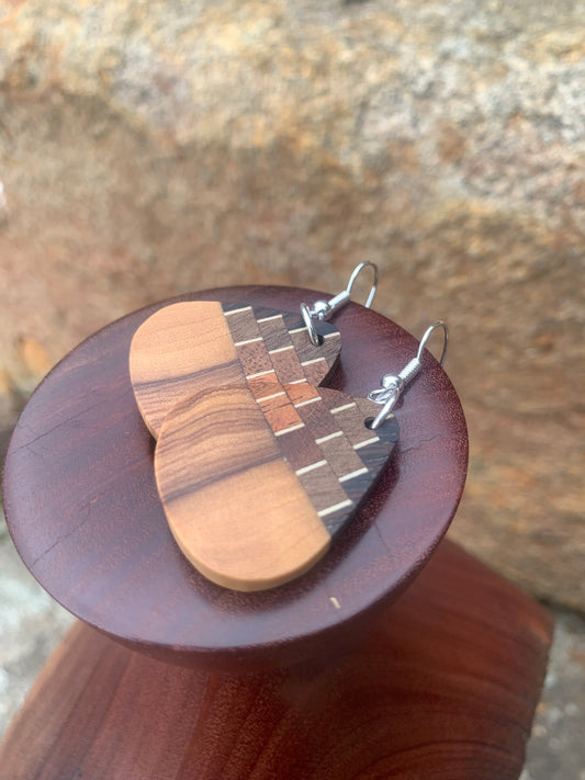 Serene Woods Wooden Earrings